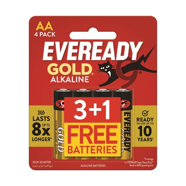 Eveready Gold Alk 3+1aa