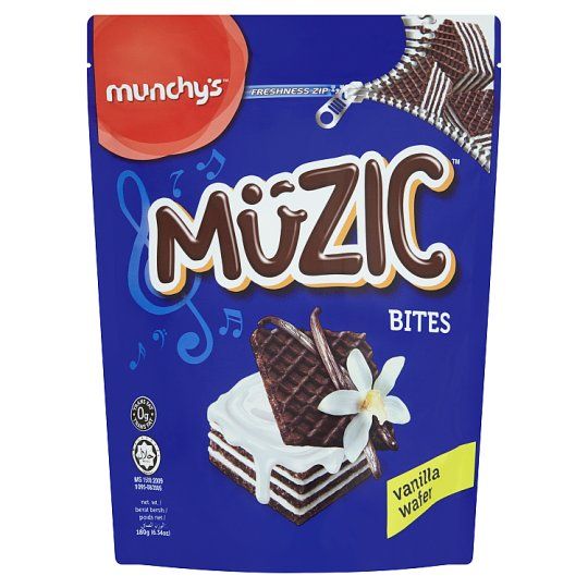 Muzic Wafer Cube Vanila 180g