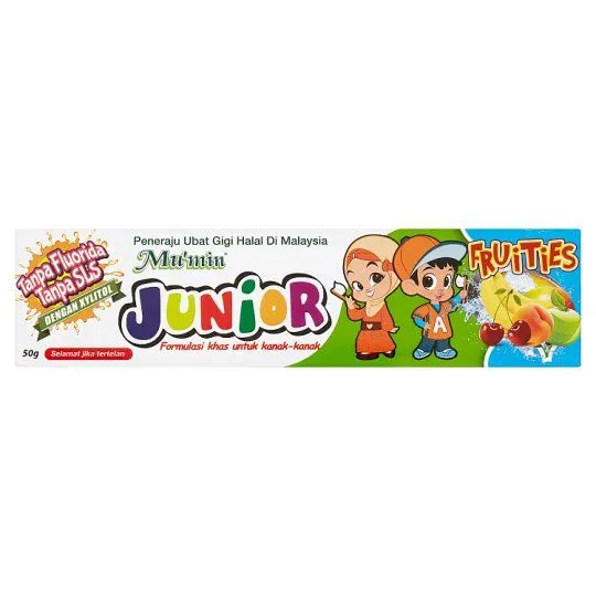Mu'min Junior Toothpaste Fruities 50g