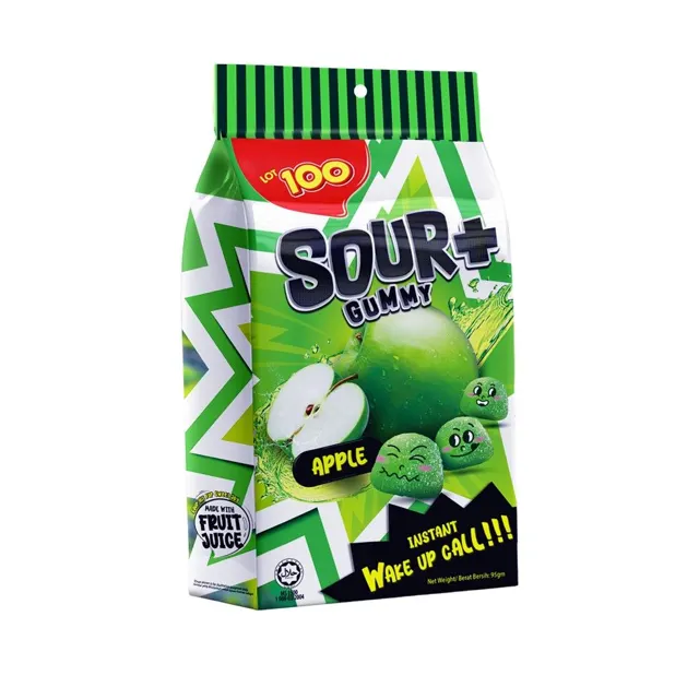 Lot 100 Sour Plus Apple 95g
