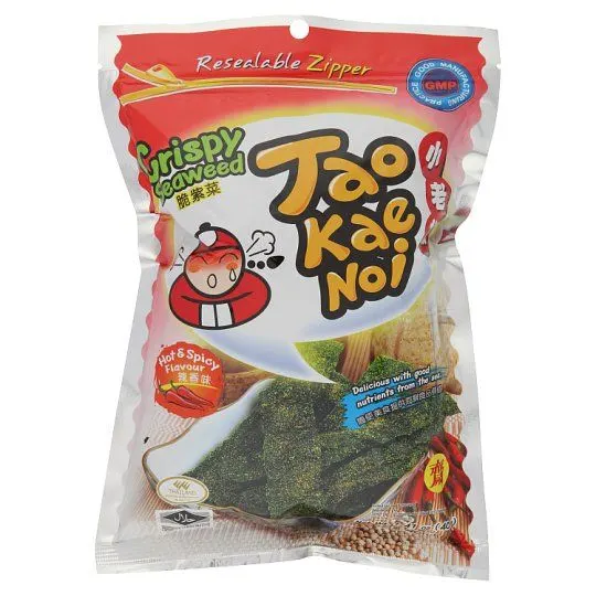 Tao Kae Noi Crispy Seaweedhotnspicy 28g