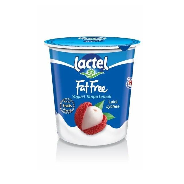 Lactel F/f Lychee Yog 130g