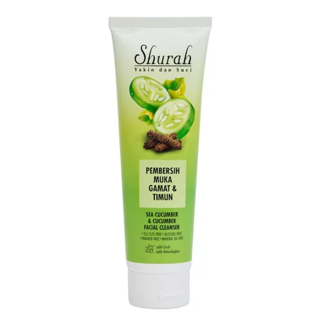 Shurah Pbersih Muka Gamat+timun 100g