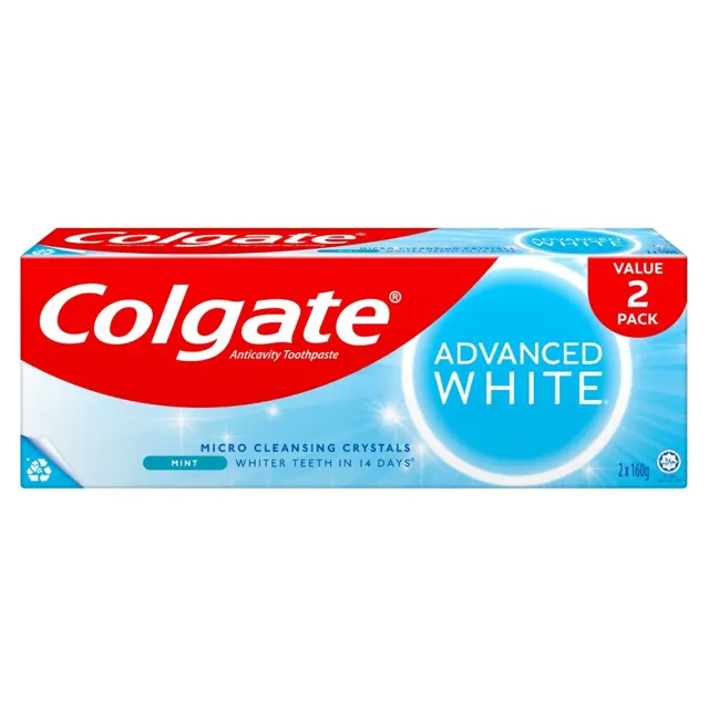 Colgate Tp Advance Whitening 160gx2