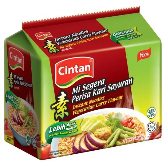 Cintan Instant Ndl Veg Curry 5×71g