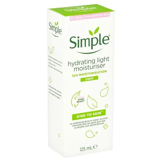Simple Hydrating Light Moist 125ml