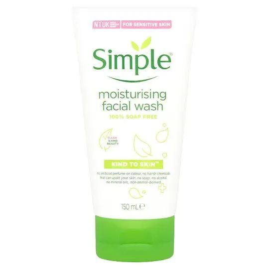 Simple Moisturising Facial Wash 150ml