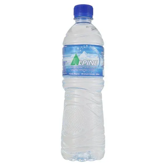 Alpine Nat Mineral Water 600ml