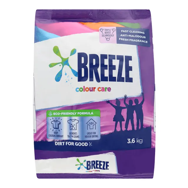 Breeze Deterg Pwd, 3.3kg, C/care