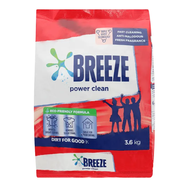 Breeze Deterg Pwd, 3.3kg, P/cln