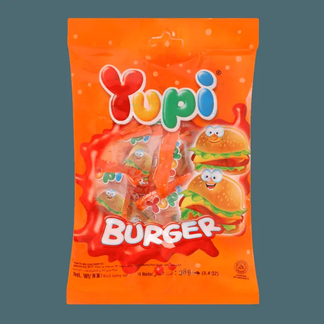 Yupi Burger Bag 84g