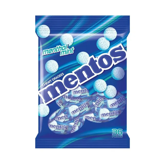 Mentos Pouch Bag Menthol Mint 36S
