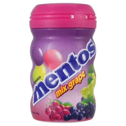 Mentos Btl Grape 120g