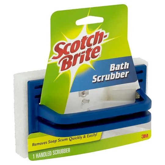 Scotch-Brite Bath Scrub W Handle -7723