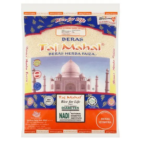 Taj Mahal Herba Ponni Rice 5kg