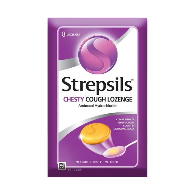 Strepsils Chesty Cough Lozenge 8S Pouch