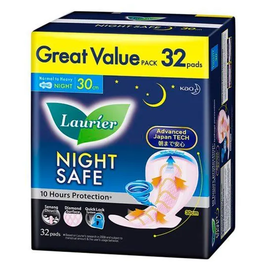 Laurier Nightsafe Wg 30cm 32S