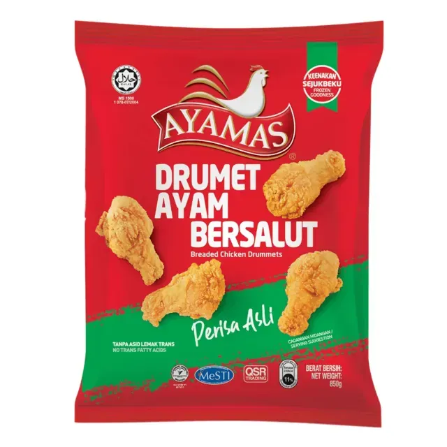 Ayamas Chic/drummet ( Breaded ) 850g