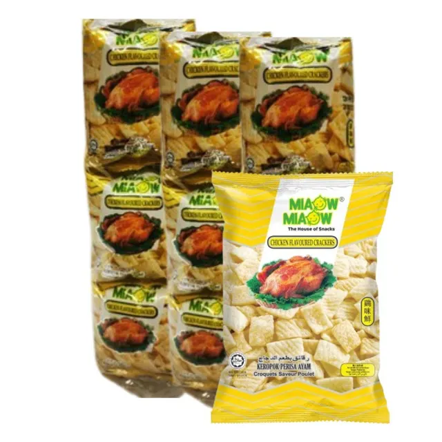 Miaow Miaow Chicken Crackers 30×10g