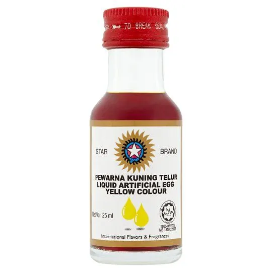 Star Brand Colour Egg Yellow 25ml