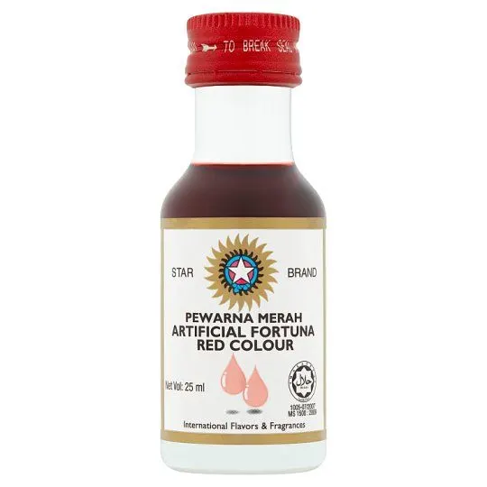 Star Brand Colour Fortuna Red 25ml