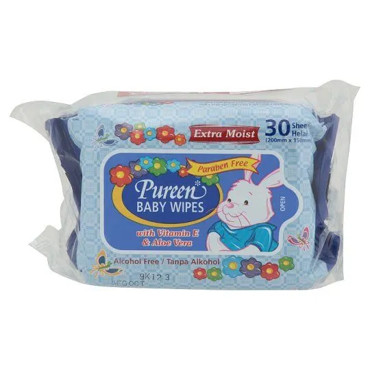 Pureen Baby Wipes 30×2