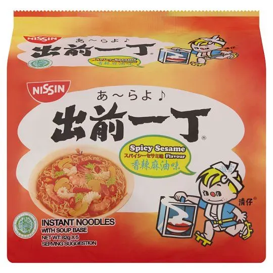 Nissin Instant Ndl Spicy Sesame 5×82g