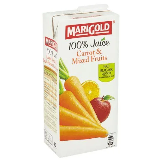 Marigold UHT 100% Carrot Mix Juice 1L