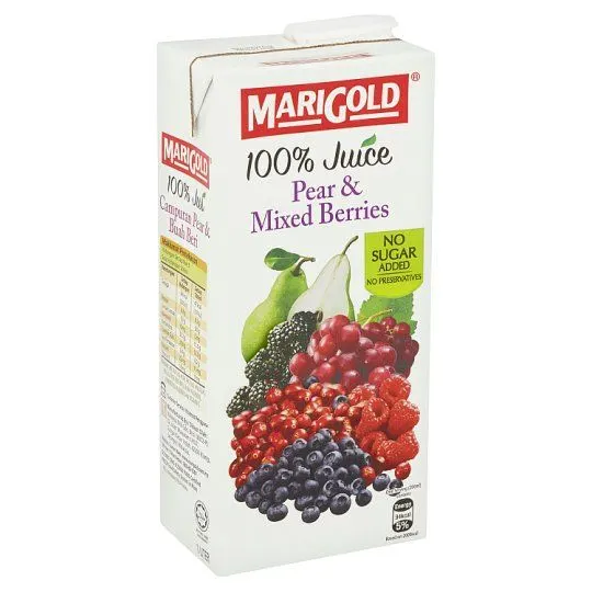 Marigold UHT Pear Mixberries Juice 1L