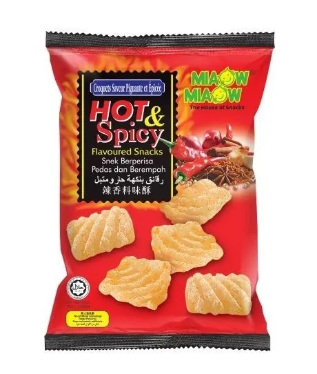 Miaow Miaow Hot Spicy Flav Snack 450g