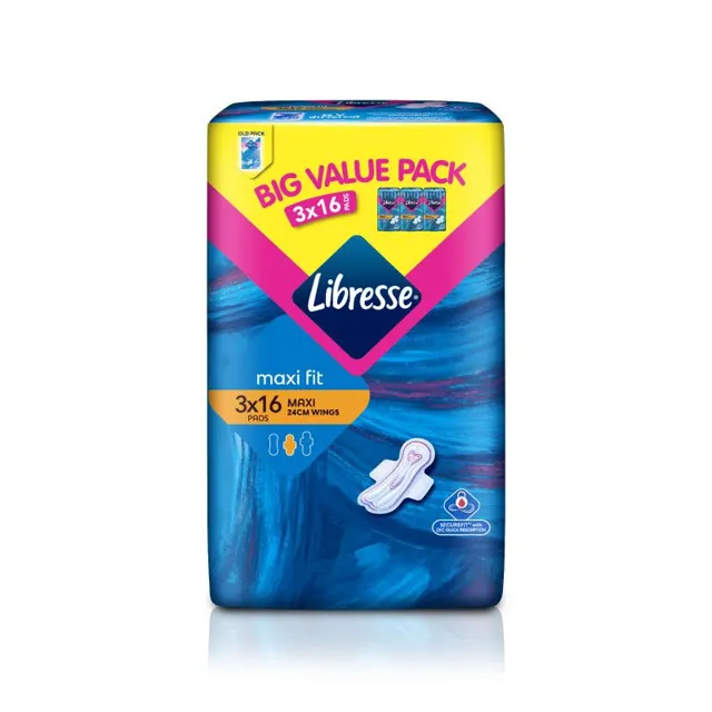 Libresse Maxi Wng 3×16s