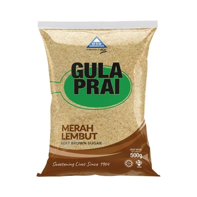 Prai Soft Brown Sugar 500g