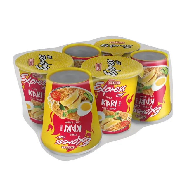 Mamee Express Cup Kari 6×63g