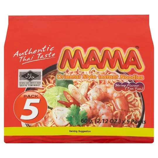 Mama Instant Ndl Tom Yum 5×60g