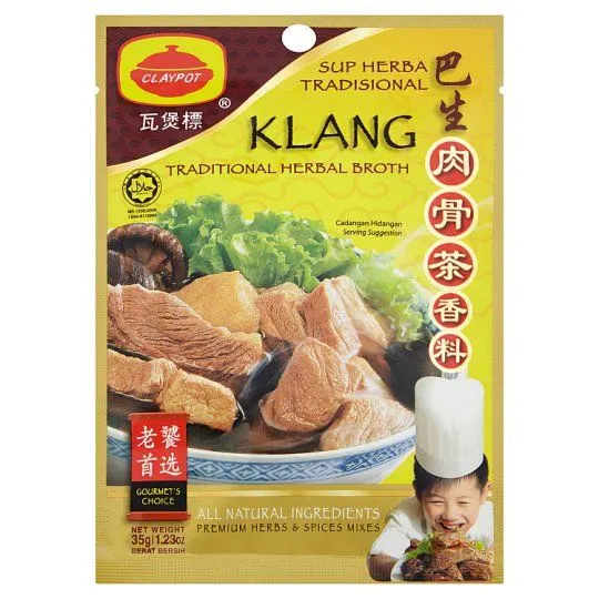 Claypot Klang Traditional Herbal Broth 34g