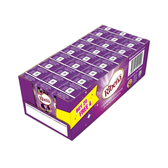 Ribena Regular Rtd 200mlx20s+4s