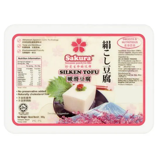 Sakura Silken Tofu 300g (box)