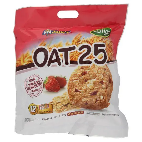 Julies Oat Strawberry 300g