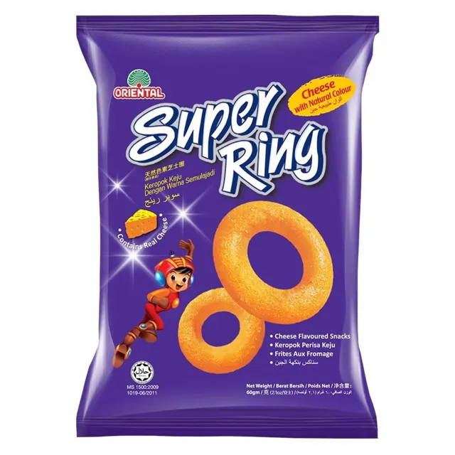 Oriental Super Ring Cheese Flavoured Snacks 60g