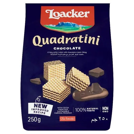 Loacker Quadratini Choc 250g