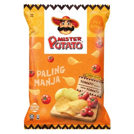 Mister Potato Chips Tomato 140g (pkt
