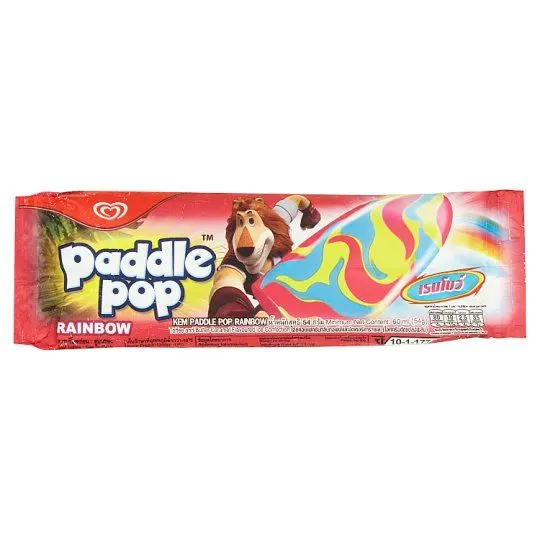 Walls Paddlepop Stick Rainbow 53ml