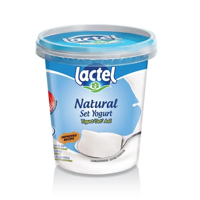 Lactel Natural Set Yogurt 470g