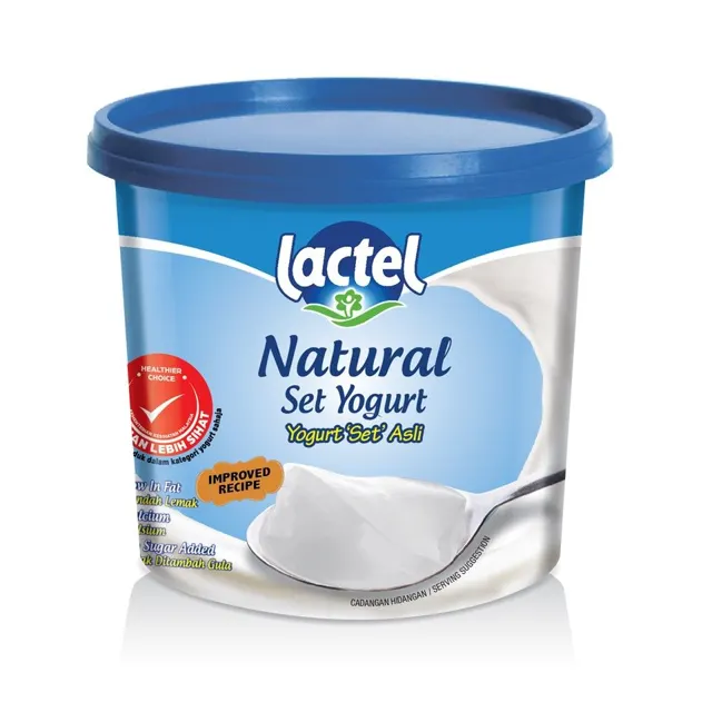 Lactel Natural Set Yogurt 1.4kg