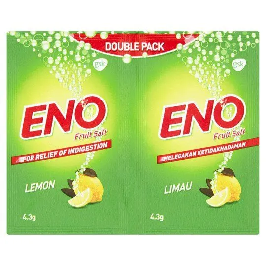 Eno Lemon Fruit Salt 4.3g Twin