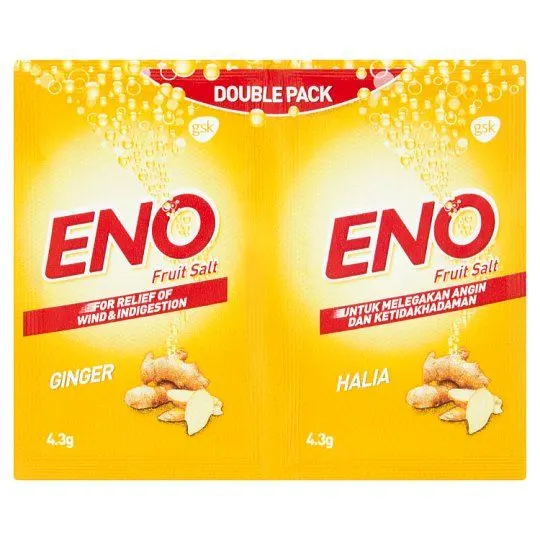 Eno Ginger Fruit Salt 4.3g Twin