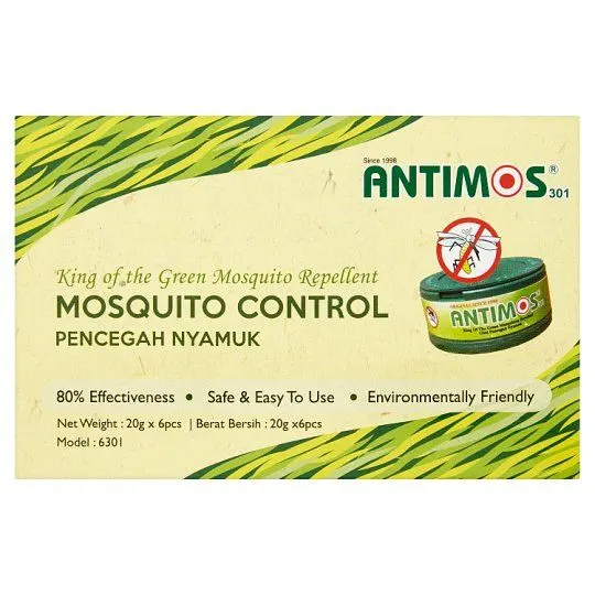 Antimos Mosquito Repellents Family 20gx6