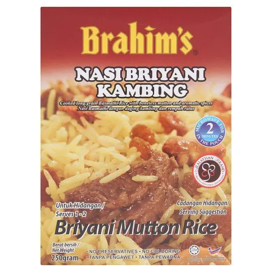 Brahim Briyani Kambing 250g