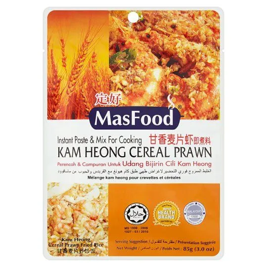 Masfood Instant Cereal Prawn Kam Heong 85g