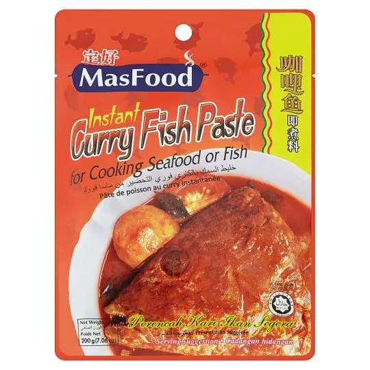 Masfood Instant Fish Curry Paste 200g